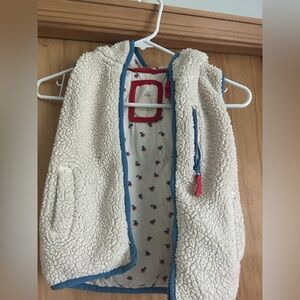 Mini Boden 6 - 7 yo Fleece Vest